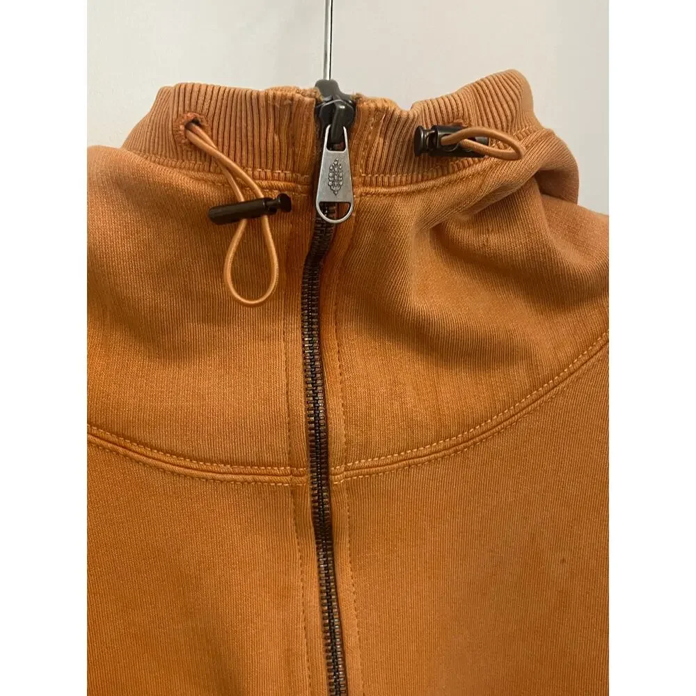 Free People FP Movement Slouchy Shelter Hoodie XS Copper Gorpcore Boxy Boho Chic - Picture 7 of 9